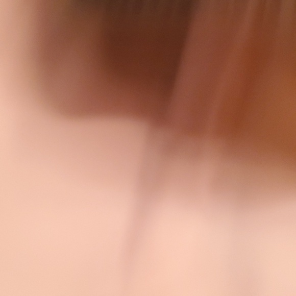 RICKI'Sretro knit top, sizexl, blush pink with black trim - Picture 4 of 4